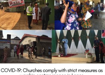 COVID-19: Churches comply with strict measures as worship centres reopen in Lagos