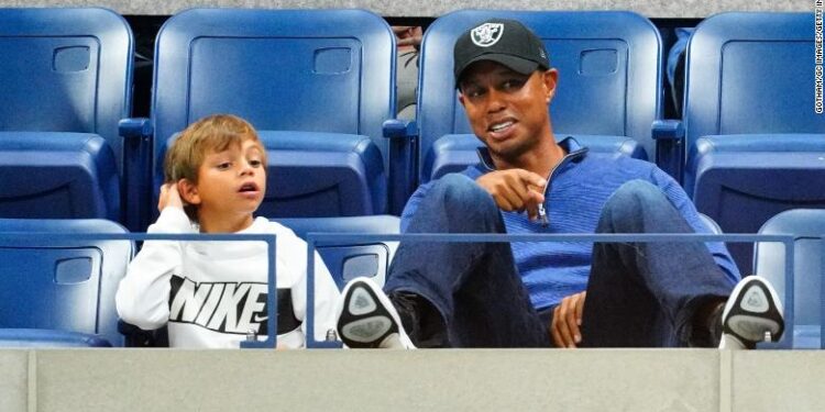 Tiger Wood’s 11- year – old son wins Junior gulf tournament