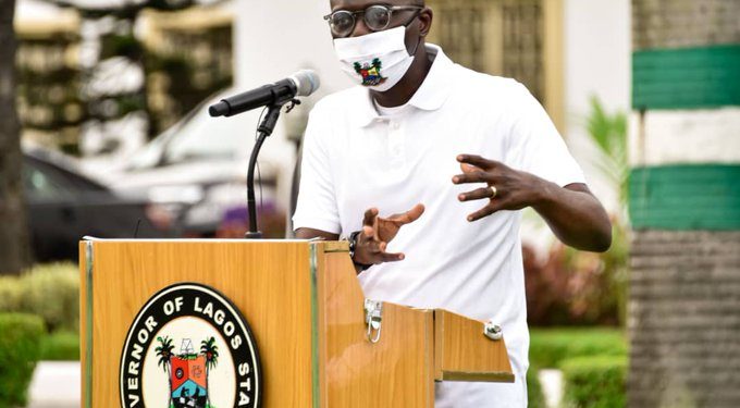 Sanwo-Olu imposes 24 hour curfew in Lagos effective 4pm Tuesday.