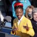 22 year old youngest Poet to read at a US Inauguration ceremony makes statement with vibrant outfit