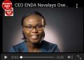 Kenya’s Navalayo Osembo CEO Enda, Africa’s first professional running shoes Company describes her brand as one inspired by culture.