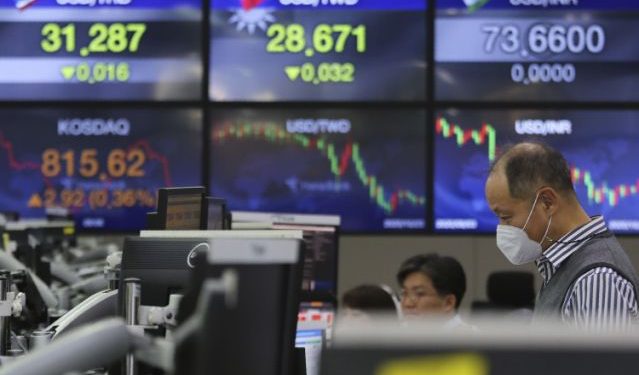 Dollar slips, European Stocks Jump, Crude Oil and Gold advance as Global stocks edge higher