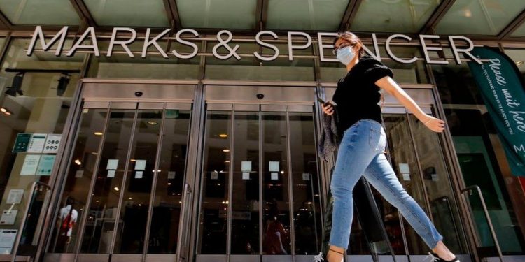 M & S swings to £201m loss after lockdowns crush store sales