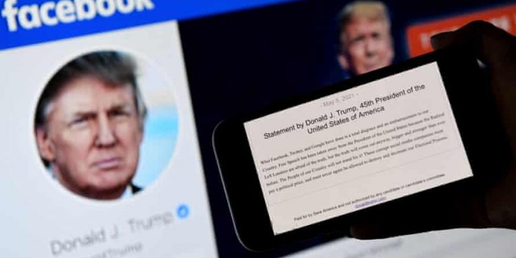 Facebook bans Trump for 2 years and can’t return until ‘risk to public safety is receded’