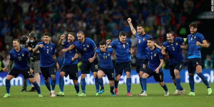 Italy crowned European Champion after beating England on penalties