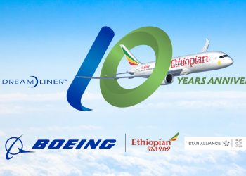 Ethiopian Airlines and Boeing Celebrate 10th Anniversary of Africa’s First 787 Dreamliner Delivery