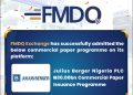 FMDQ Exchange Supports Infrastructure Development with the Registration of Julius Berger Nigeria PLC Commercial Paper Programme