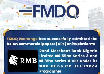 Rand Merchant Bank Nigeria Limited Quotes ₦2.36 Billion Commercial Papers on FMDQ Exchange￼