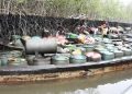 Illegal crude oil pipeline uncovered in Rivers community