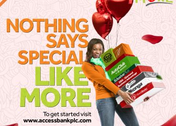 Access Bank introduces the “Love is More” campaign for Valentine Season to celebrate its customers.