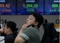 Asian Shares Decline as China’s Slow Services Growth Raises Economic Recovery Concerns