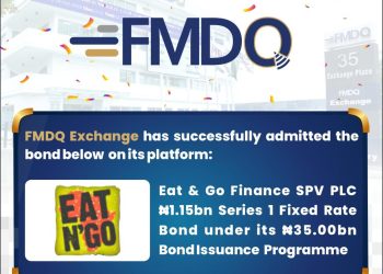 FMDQ Exchange Admits the Eat & Go Finance SPV PLC Series 1 Bond on its Platform