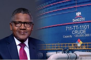 Dangote Refinery to Source 100% Nigerian Crude by End of 2025