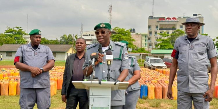 Nigeria Customs Intercepts N80.4m Worth of Petrol Smuggled to Benin Republic