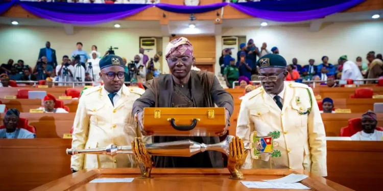 Sanwo-Olu Presents N4.237tn ‘Budget of Shared Prosperity’ for 2026 to Lagos Assembly