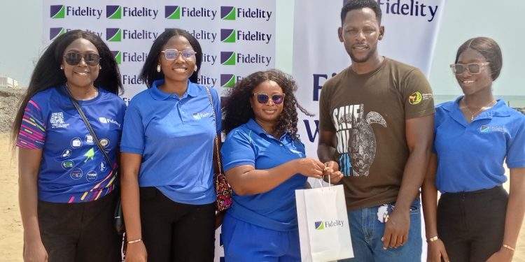 Fidelity Bank Reaffirms Commitment to Environmental Sustainability with Tree Planting, Beach Clean-Up