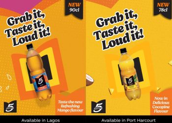 5Alive Unveils Mango, Cocopine Flavours to Engage Nigeria’s Youth Market