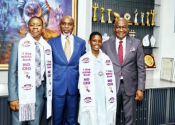 Wema Bank Names 10-Year-Old Chimamanda as One-Day MD/CEO for 2026
