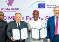 Wema Bank Secures €50m EU-Backed Facility to Boost SME Lending in Nigeria 