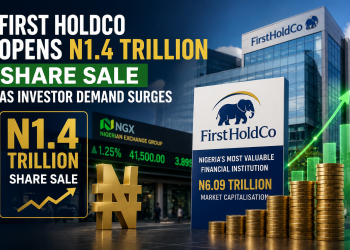 First HoldCo Opens N1.4 Trillion Share Sale as Investor Demand Surges