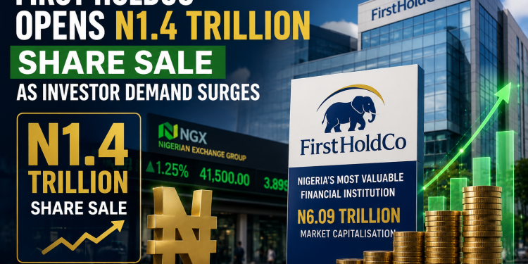 First HoldCo Opens N1.4 Trillion Share Sale as Investor Demand Surges