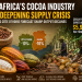 West Africa’s Cocoa Industry Faces Deepening Supply Crisis as Ghana and Côte d’Ivoire Forecast Sharp Output Declines